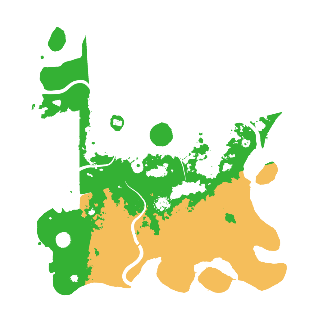 Biome Rust Map: Procedural Map, Size: 3750, Seed: 1993