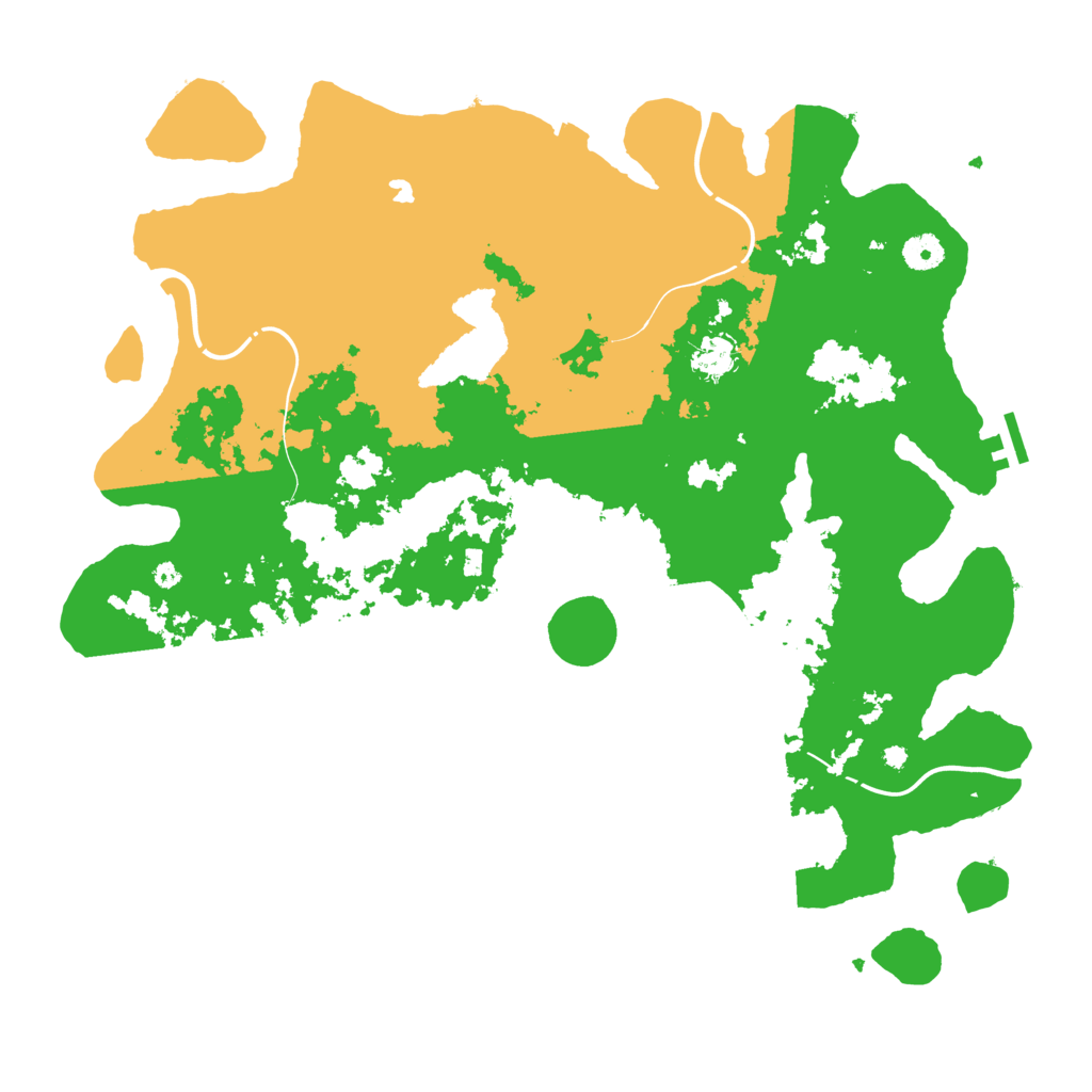 Biome Rust Map: Procedural Map, Size: 4250, Seed: 513253435