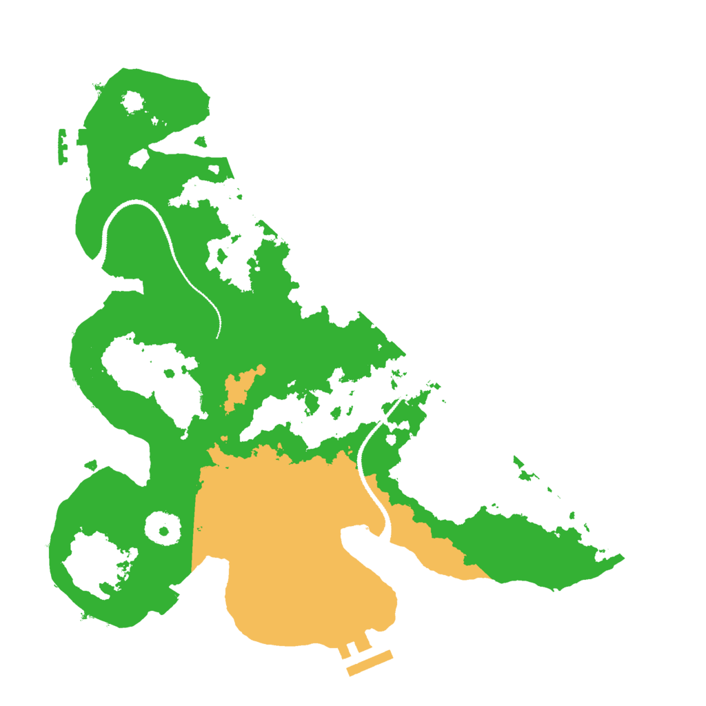 Biome Rust Map: Procedural Map, Size: 3000, Seed: 1635572129