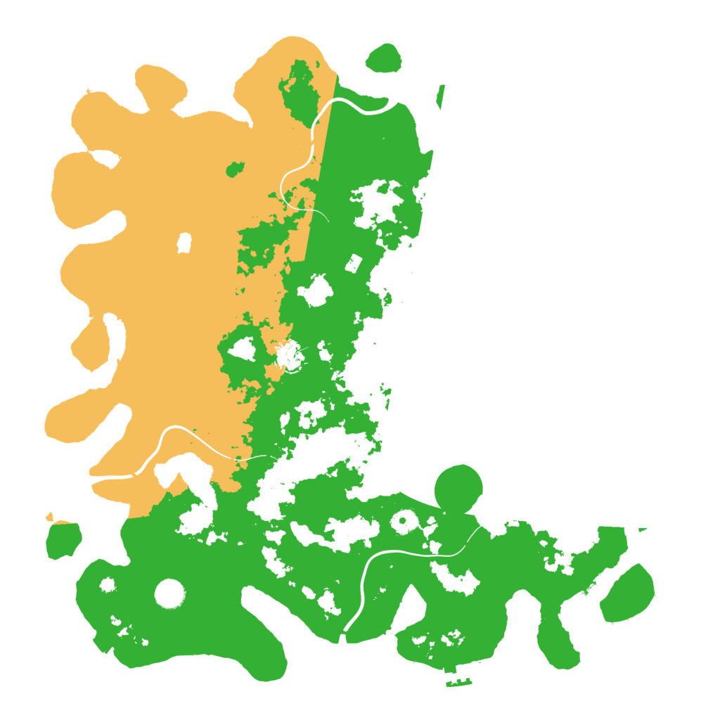 Biome Rust Map: Procedural Map, Size: 4250, Seed: 1294452638
