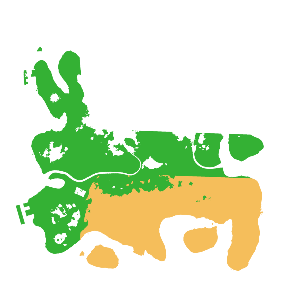 Biome Rust Map: Procedural Map, Size: 3000, Seed: 1767189993