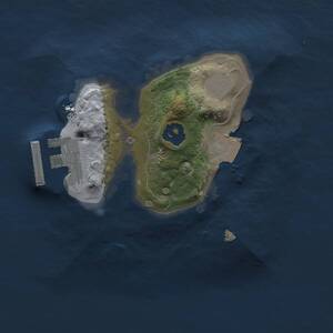 Thumbnail Rust Map: Procedural Map, Size: 1500, Seed: 1654181824, 2 Monuments
