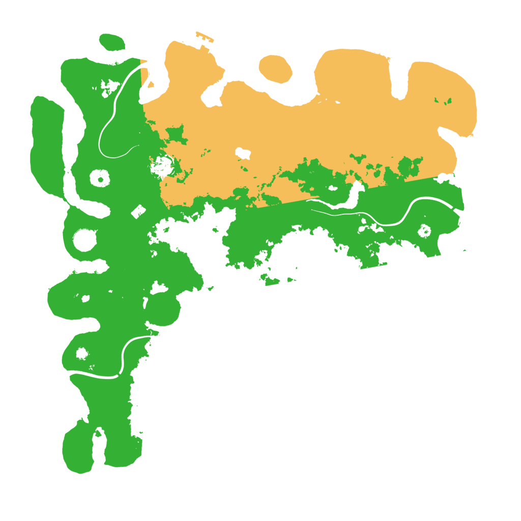 Biome Rust Map: Procedural Map, Size: 4050, Seed: 582469011