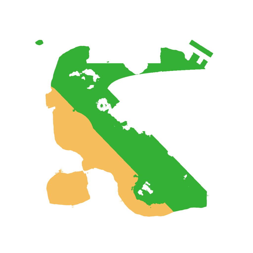 Biome Rust Map: Procedural Map, Size: 2000, Seed: 1559