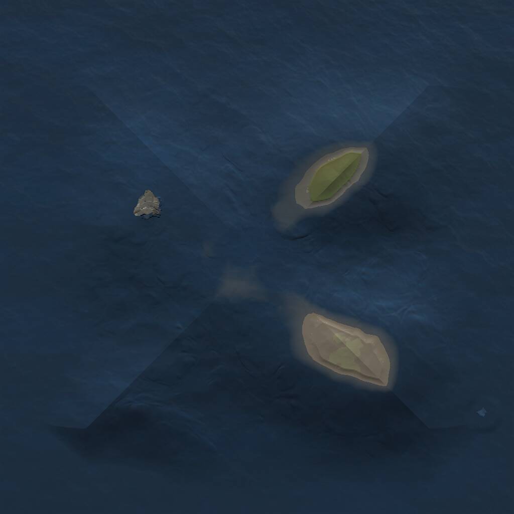 Rust Map: Procedural Map, Size: 1000, Seed: 656046587, 1 Monuments