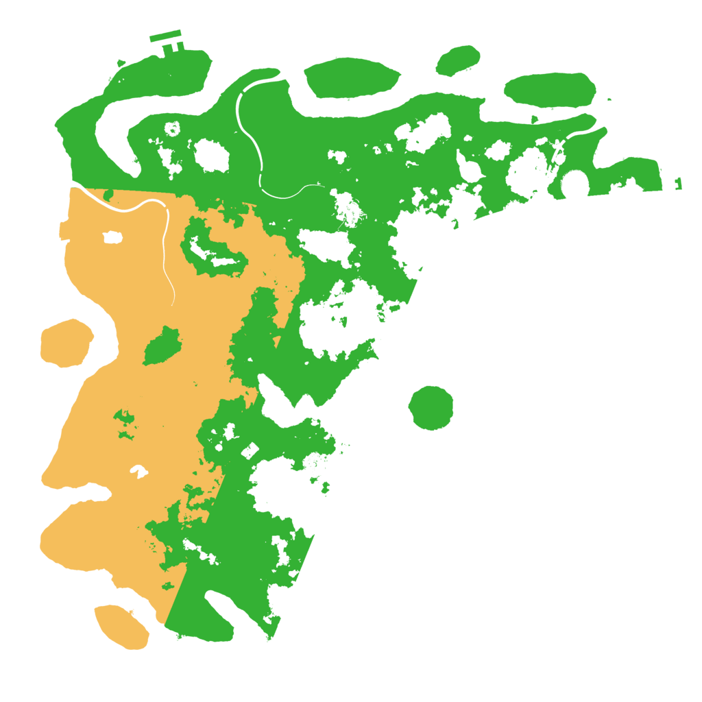Biome Rust Map: Procedural Map, Size: 4500, Seed: 767117228