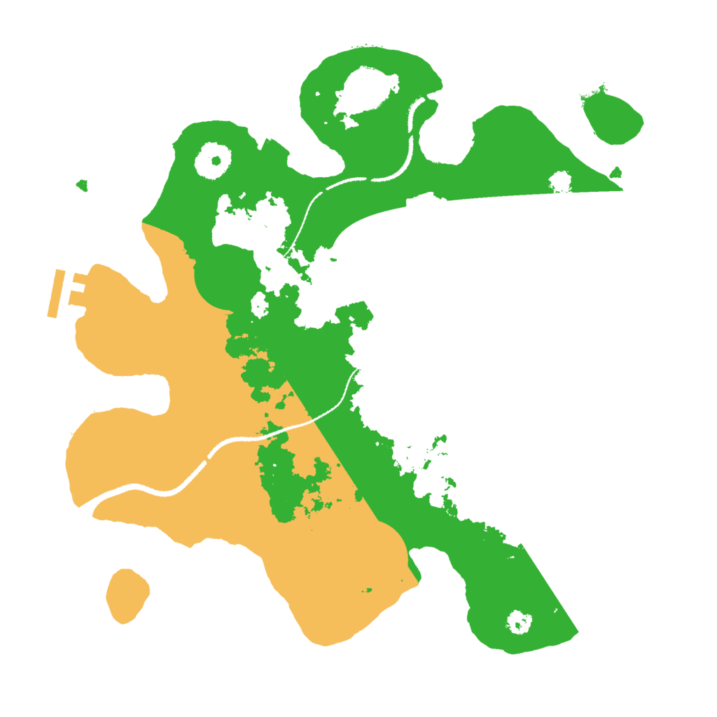 Biome Rust Map: Procedural Map, Size: 3000, Seed: 753272