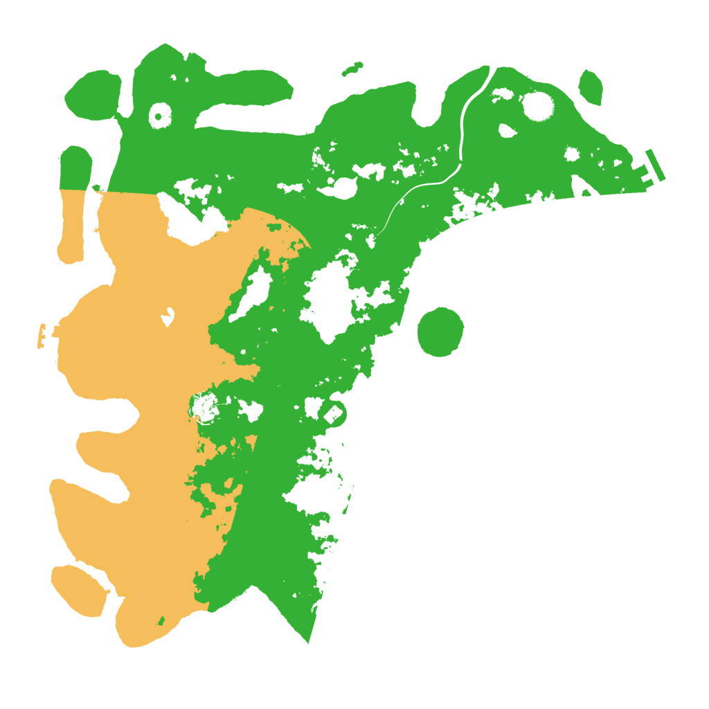 Biome Rust Map: Procedural Map, Size: 4250, Seed: 1994293095