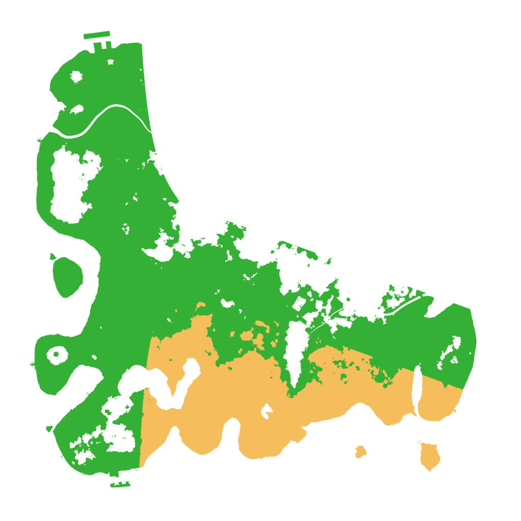 Biome Rust Map: Procedural Map, Size: 4000, Seed: 1495342544