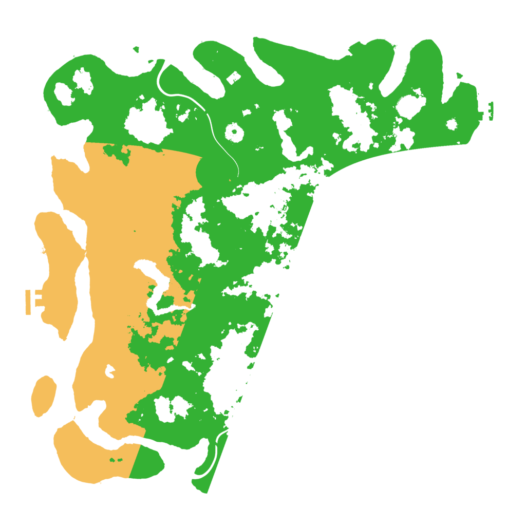Biome Rust Map: Procedural Map, Size: 4250, Seed: 428003087