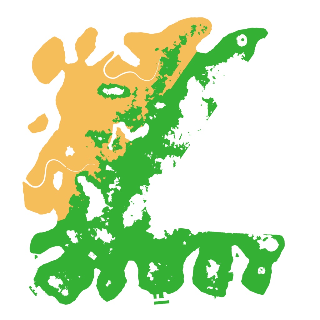 Biome Rust Map: Procedural Map, Size: 4250, Seed: 810185929