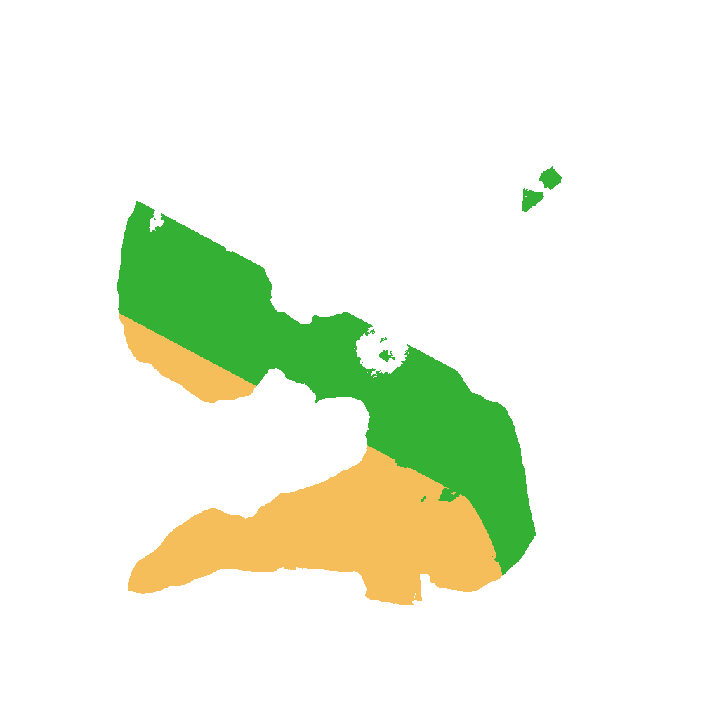 Biome Rust Map: Procedural Map, Size: 1500, Seed: 1122025