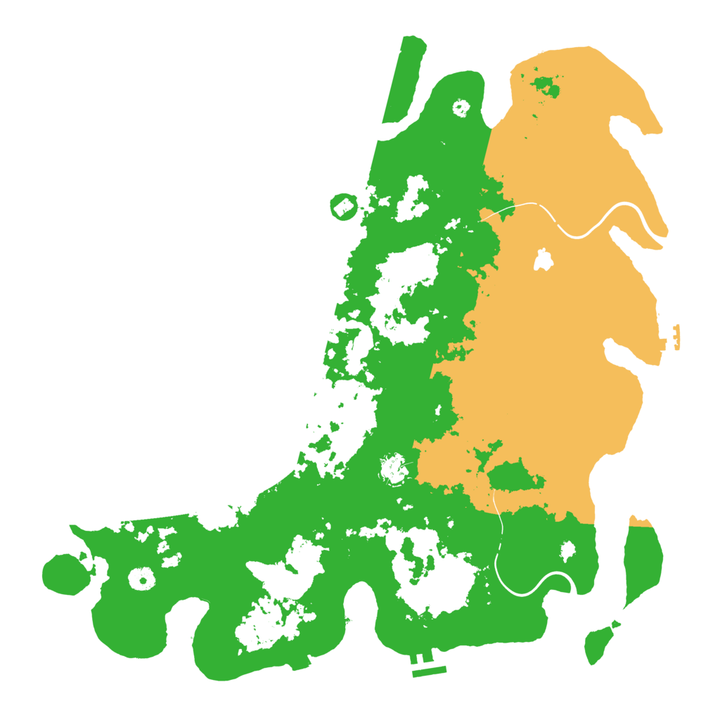 Biome Rust Map: Procedural Map, Size: 4250, Seed: 26215010