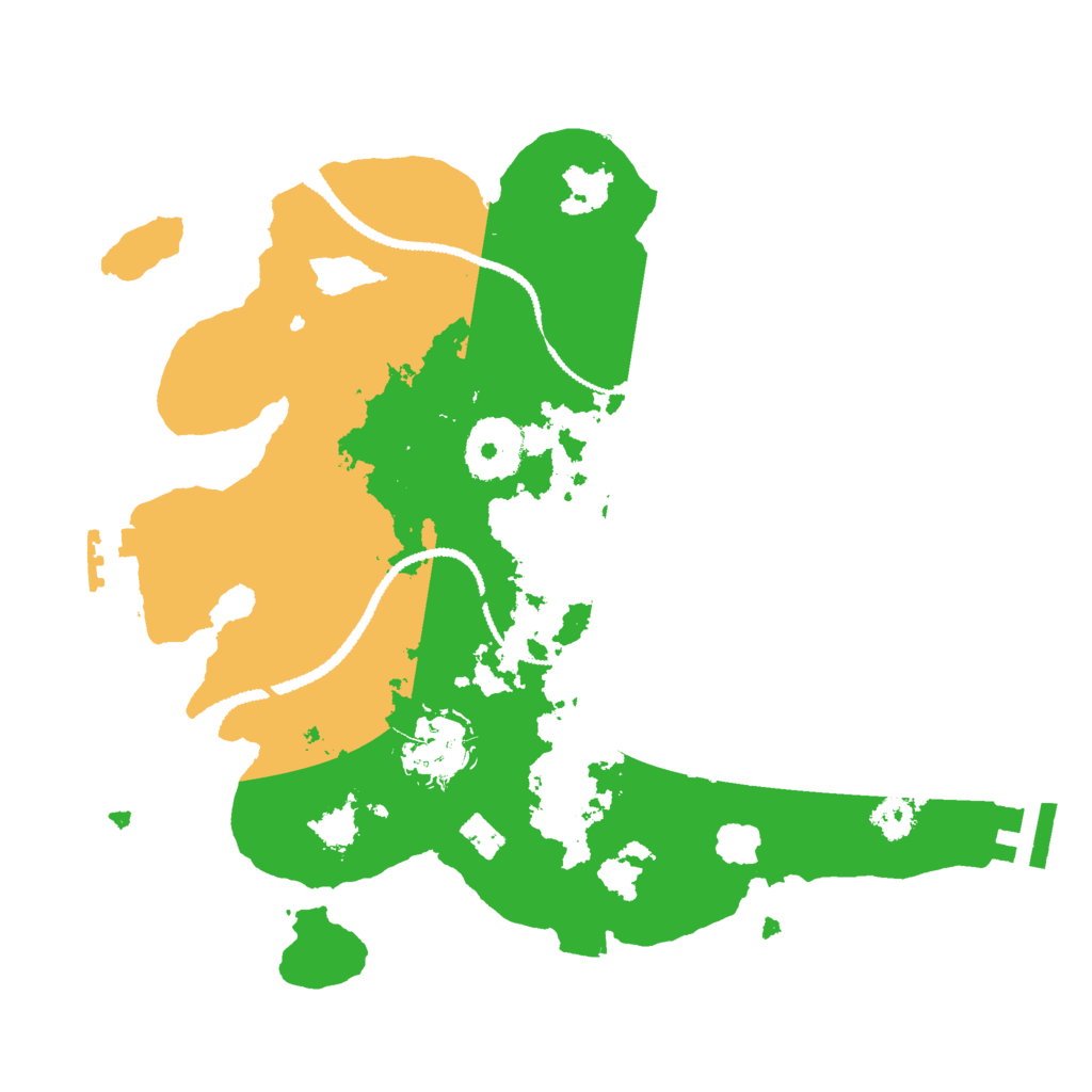 Biome Rust Map: Procedural Map, Size: 2700, Seed: 326302620