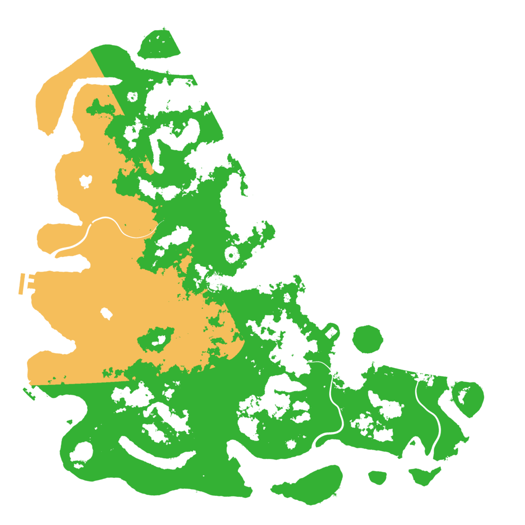 Biome Rust Map: Procedural Map, Size: 5000, Seed: 141388640