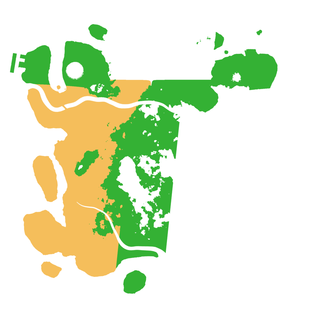 Biome Rust Map: Procedural Map, Size: 3300, Seed: 1750512039