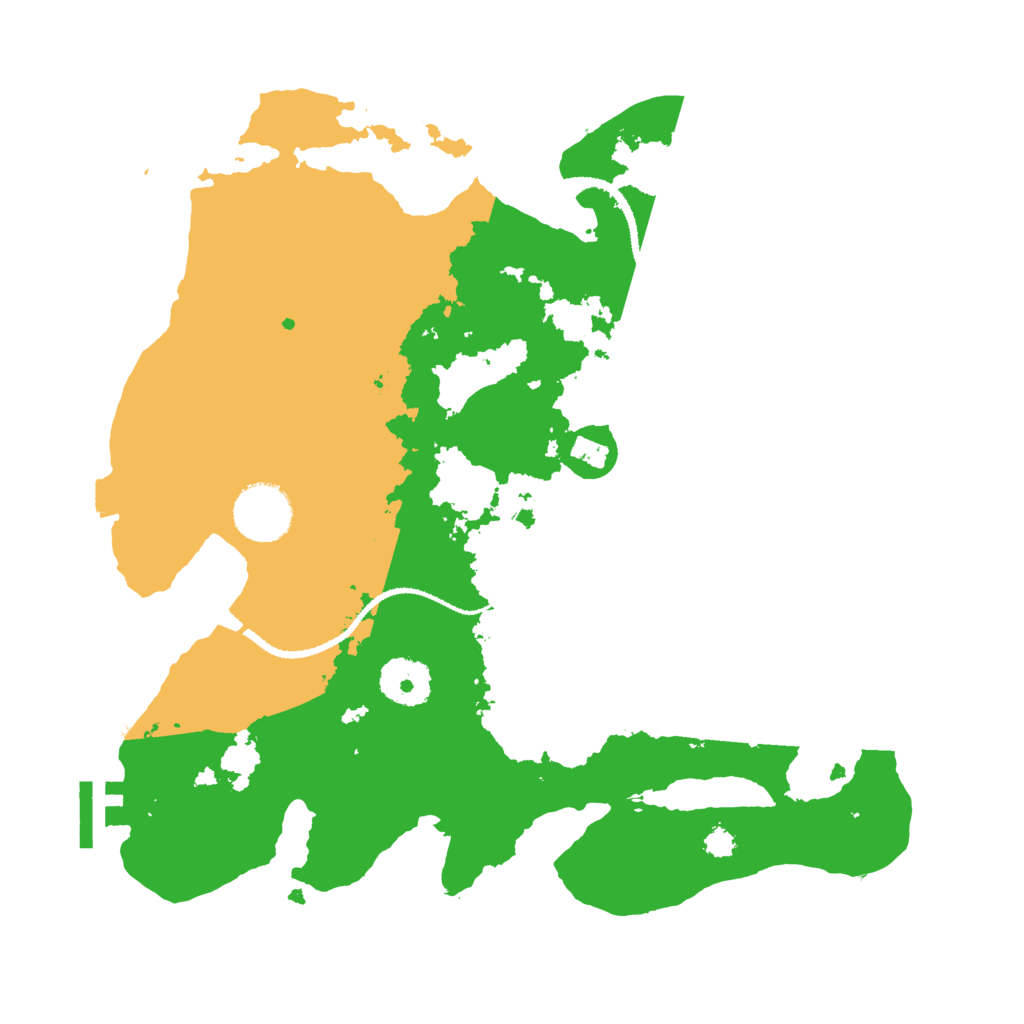 Biome Rust Map: Procedural Map, Size: 3100, Seed: 1508414353