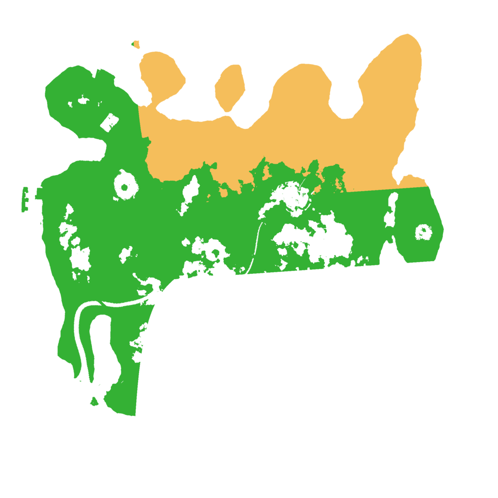 Biome Rust Map: Procedural Map, Size: 3000, Seed: 1234640671