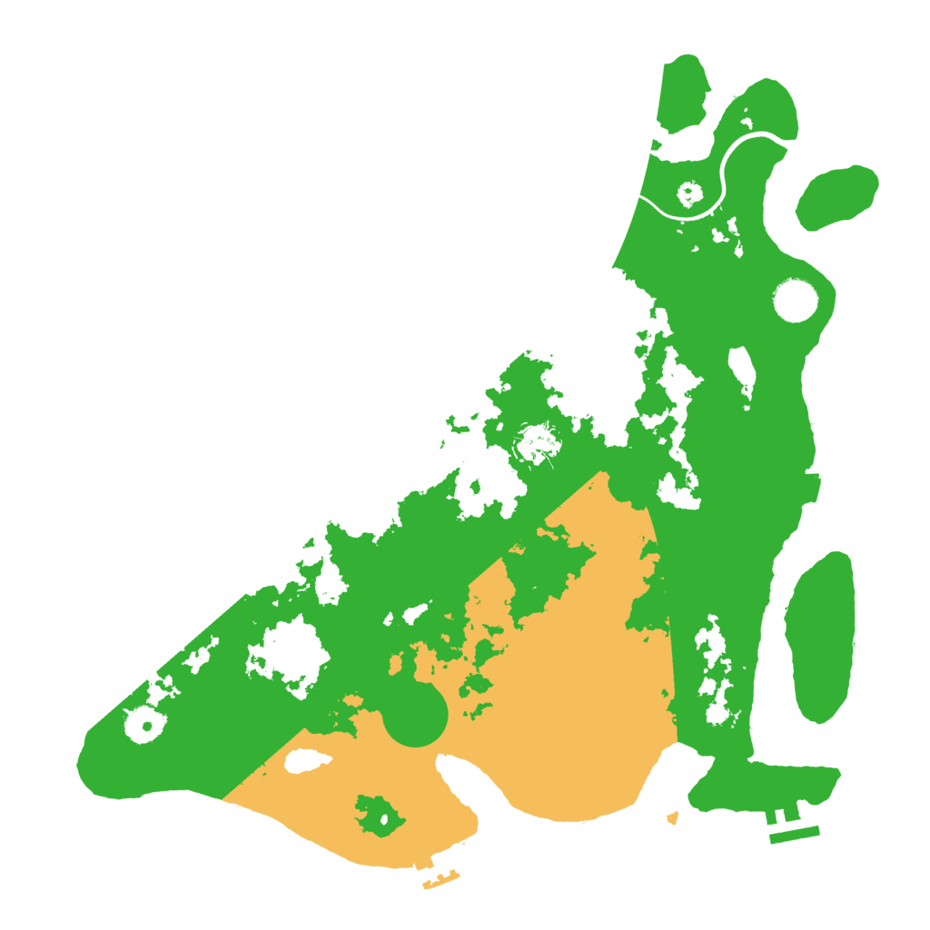 Biome Rust Map: Procedural Map, Size: 3750, Seed: 850032919