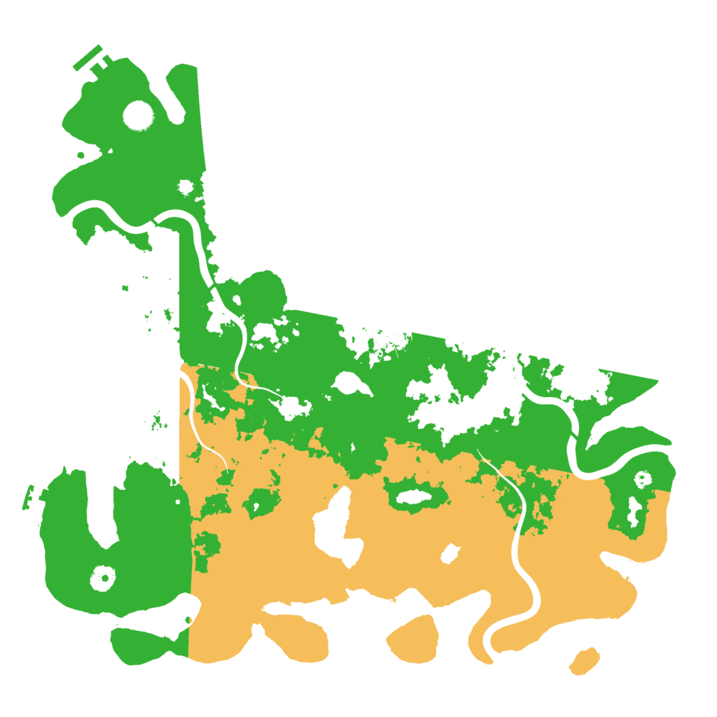 Biome Rust Map: Procedural Map, Size: 4200, Seed: 533395456