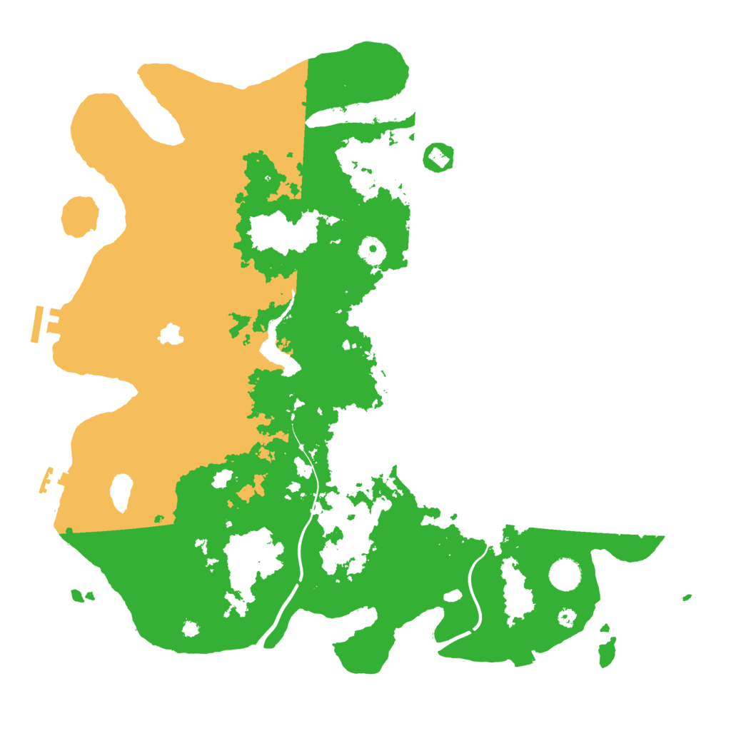 Biome Rust Map: Procedural Map, Size: 4000, Seed: 1798415918