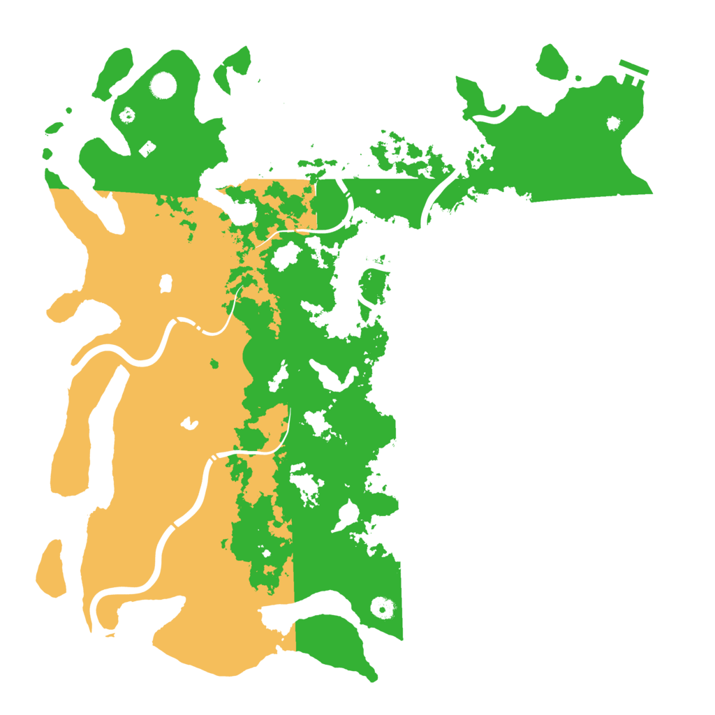 Biome Rust Map: Procedural Map, Size: 4750, Seed: 1808708440