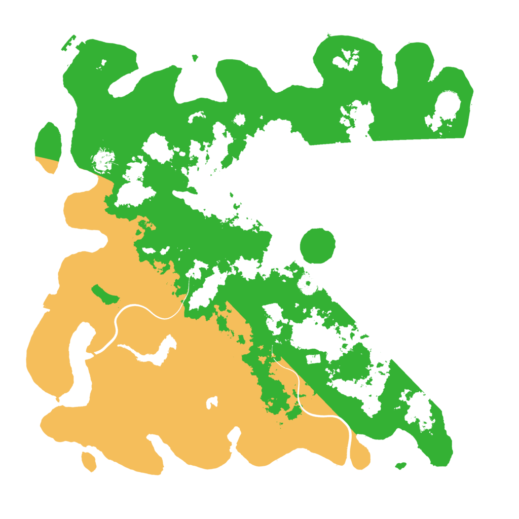Biome Rust Map: Procedural Map, Size: 4000, Seed: 485427672