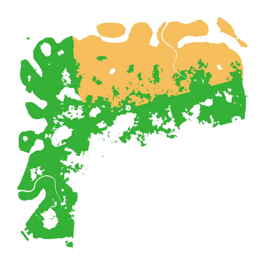Biome Rust Map: Procedural Map, Size: 4750, Seed: 1835240972