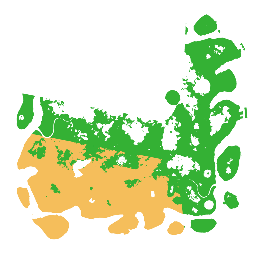Biome Rust Map: Procedural Map, Size: 4800, Seed: 1106614849