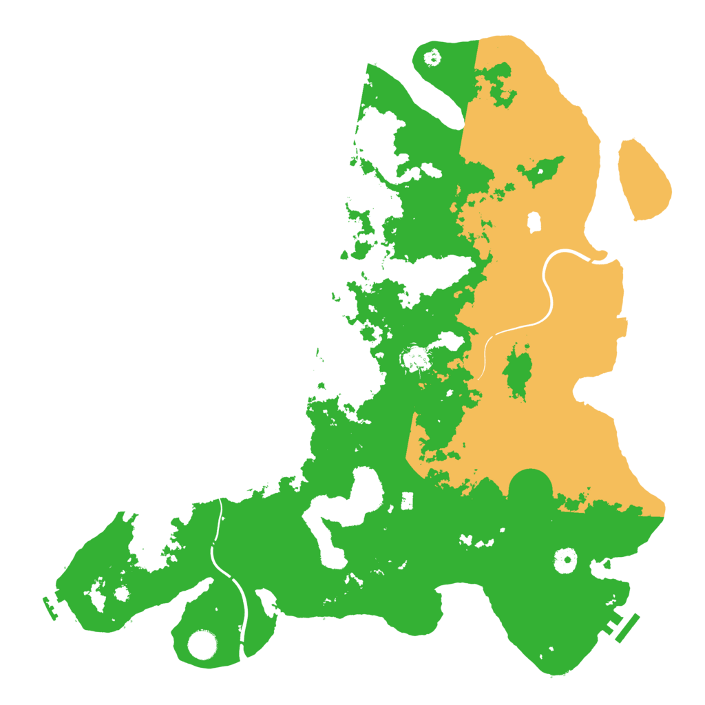 Biome Rust Map: Procedural Map, Size: 4250, Seed: 1152144795