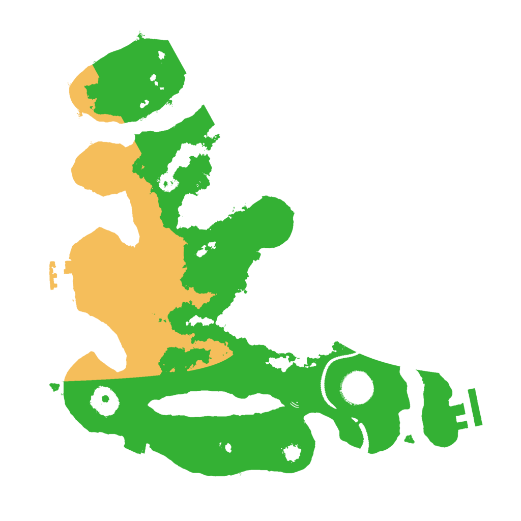 Biome Rust Map: Procedural Map, Size: 2800, Seed: 436613515