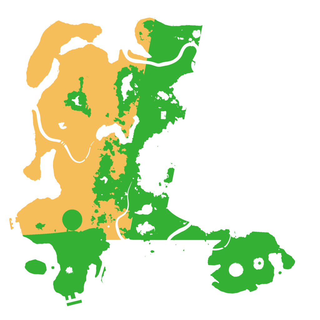 Biome Rust Map: Procedural Map, Size: 4250, Seed: 1816392005