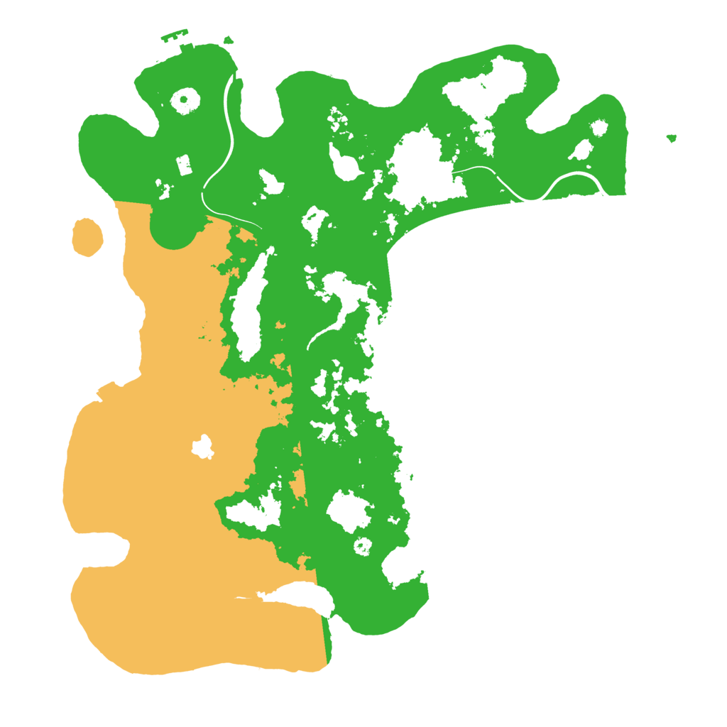 Biome Rust Map: Procedural Map, Size: 4000, Seed: 1481637543