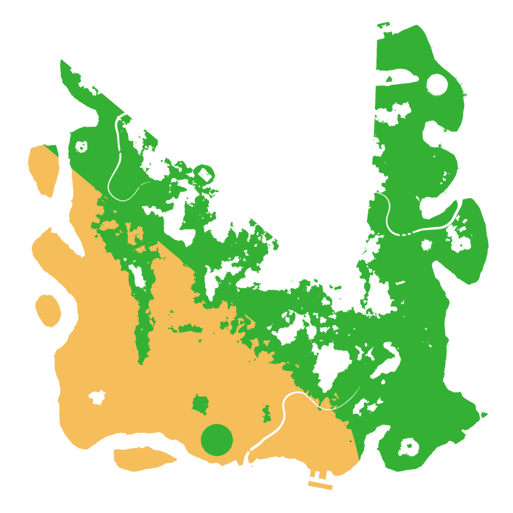 Biome Rust Map: Procedural Map, Size: 4250, Seed: 248551036