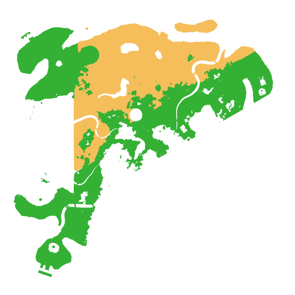 Biome Rust Map: Procedural Map, Size: 4250, Seed: 2075847116