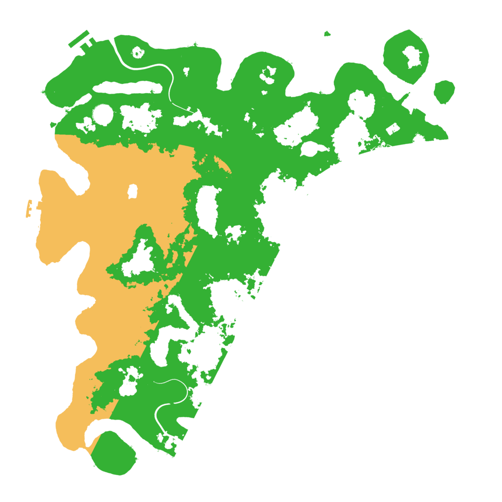 Biome Rust Map: Procedural Map, Size: 4250, Seed: 1869074170