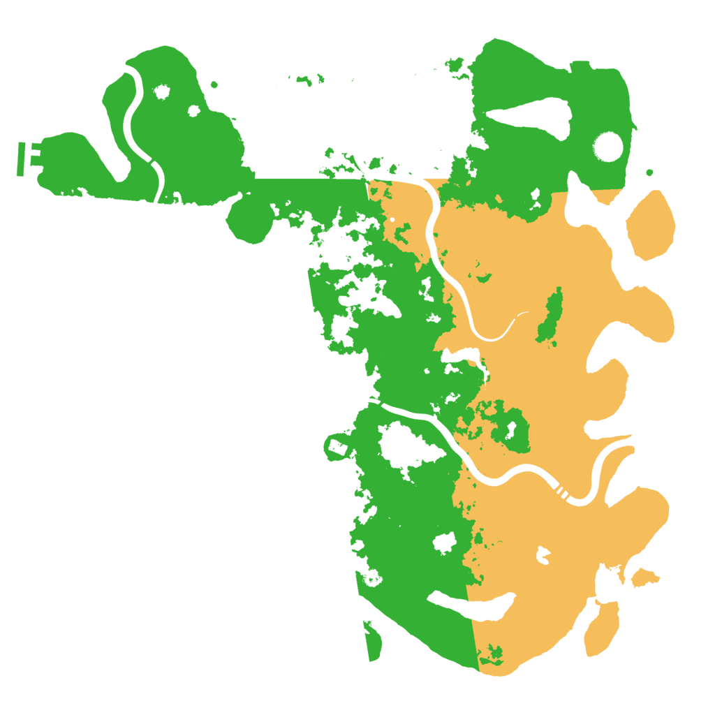 Biome Rust Map: Procedural Map, Size: 4250, Seed: 915755059