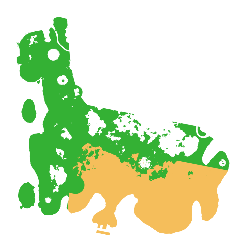 Biome Rust Map: Procedural Map, Size: 3750, Seed: 274145056