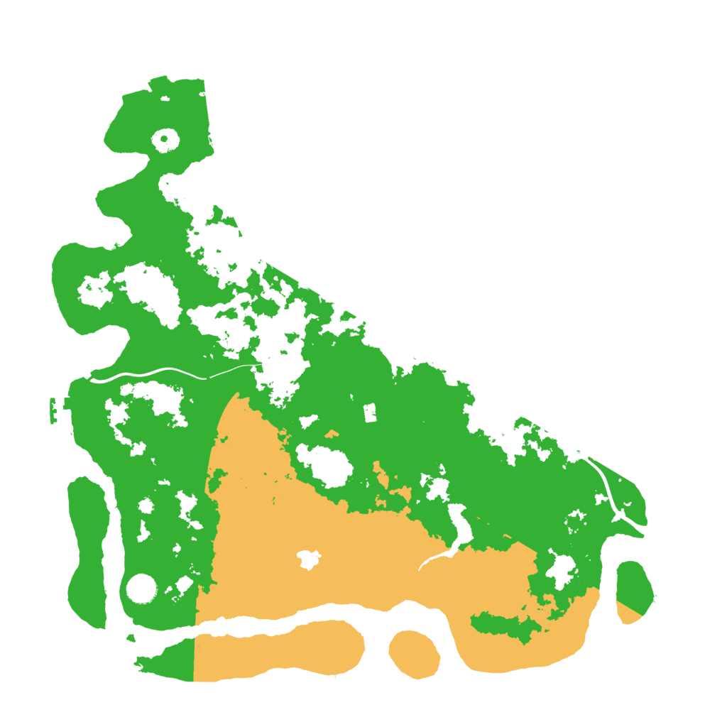 Biome Rust Map: Procedural Map, Size: 4250, Seed: 761518784