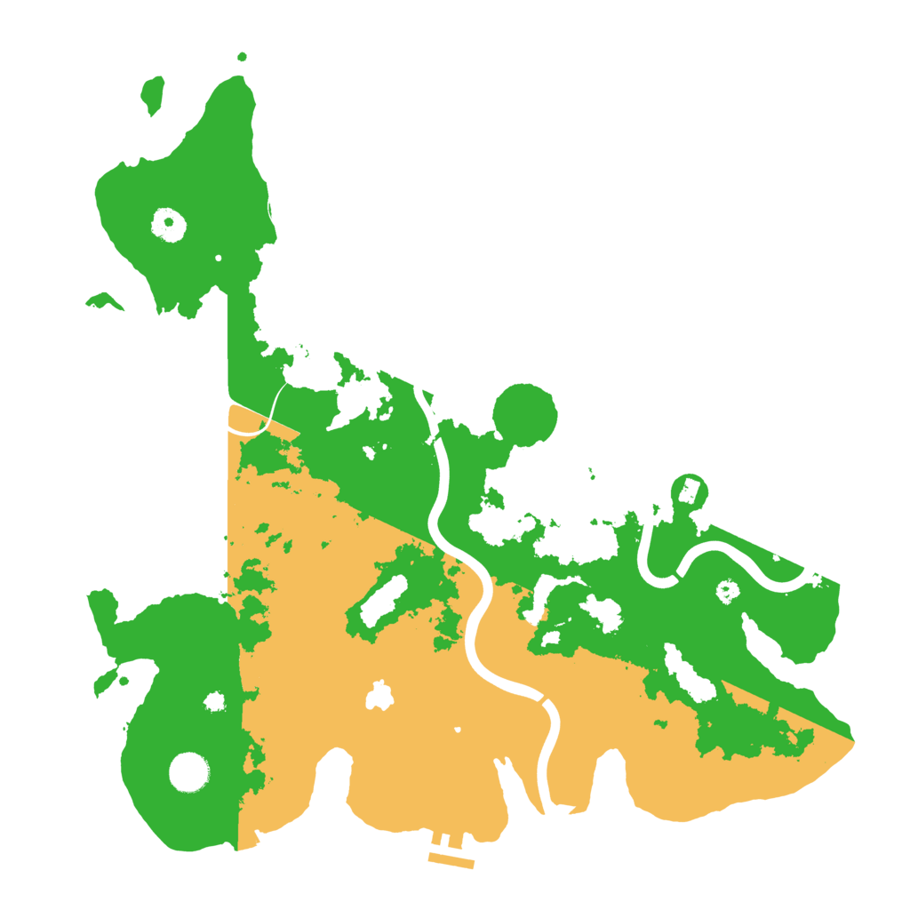 Biome Rust Map: Procedural Map, Size: 4000, Seed: 339873036