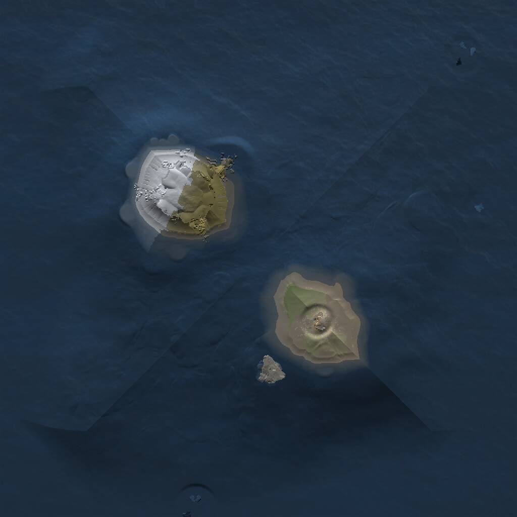 Rust Map: Procedural Map, Size: 1000, Seed: 1258, 1 Monuments