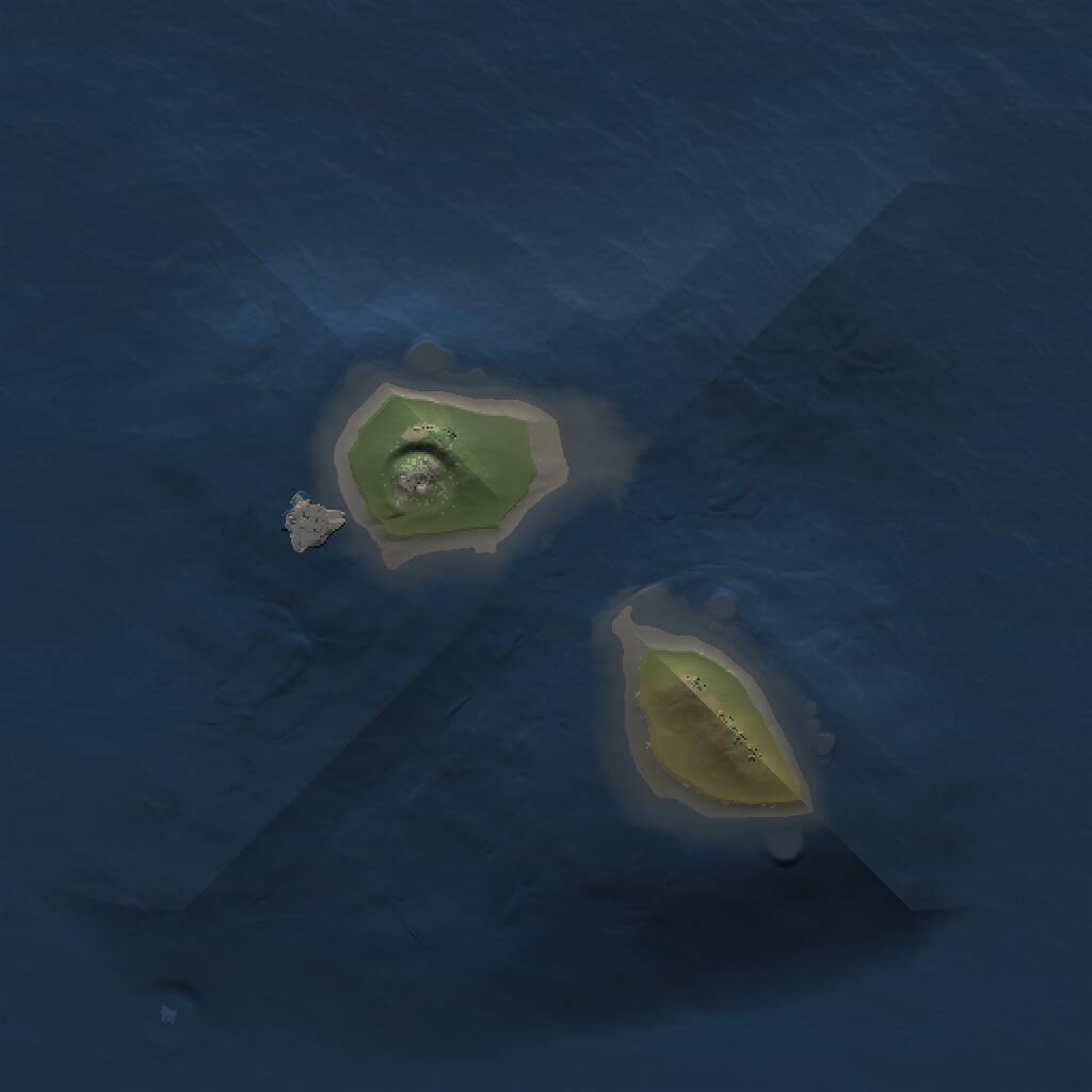 Rust Map: Procedural Map, Size: 1000, Seed: 2388, 1 Monuments