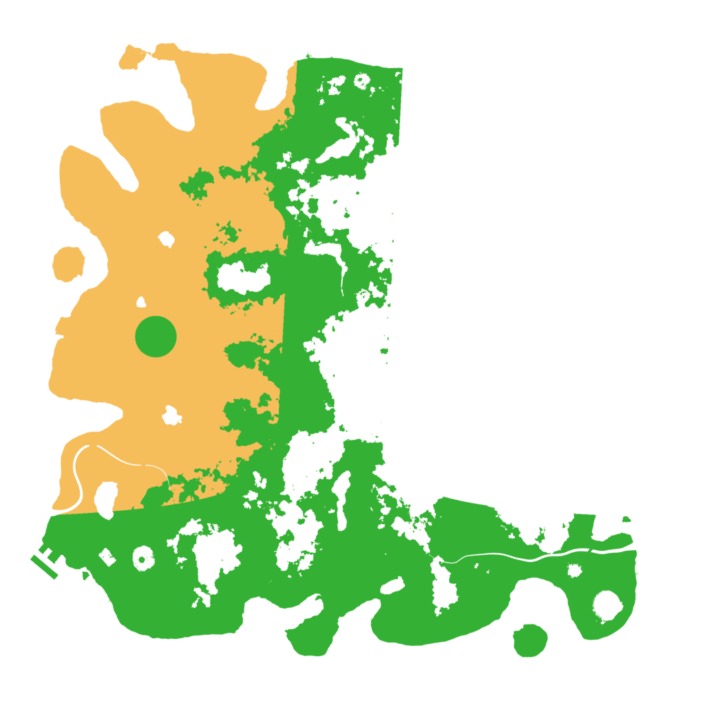 Biome Rust Map: Procedural Map, Size: 4500, Seed: 1798415918