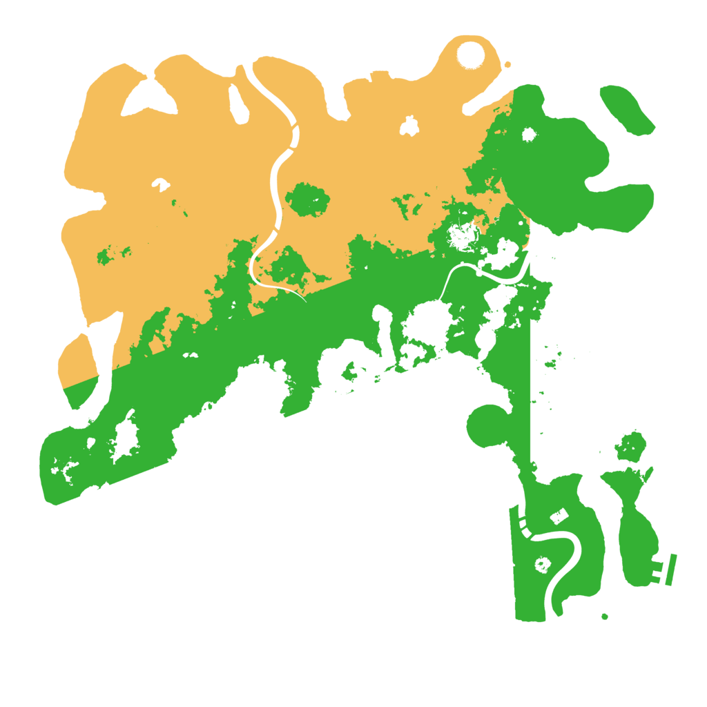 Biome Rust Map: Procedural Map, Size: 4500, Seed: 618984325
