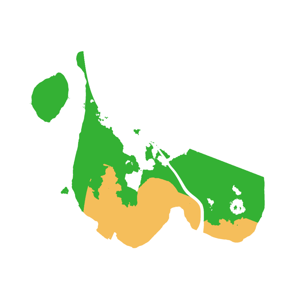 Biome Rust Map: Procedural Map, Size: 2000, Seed: 345783472