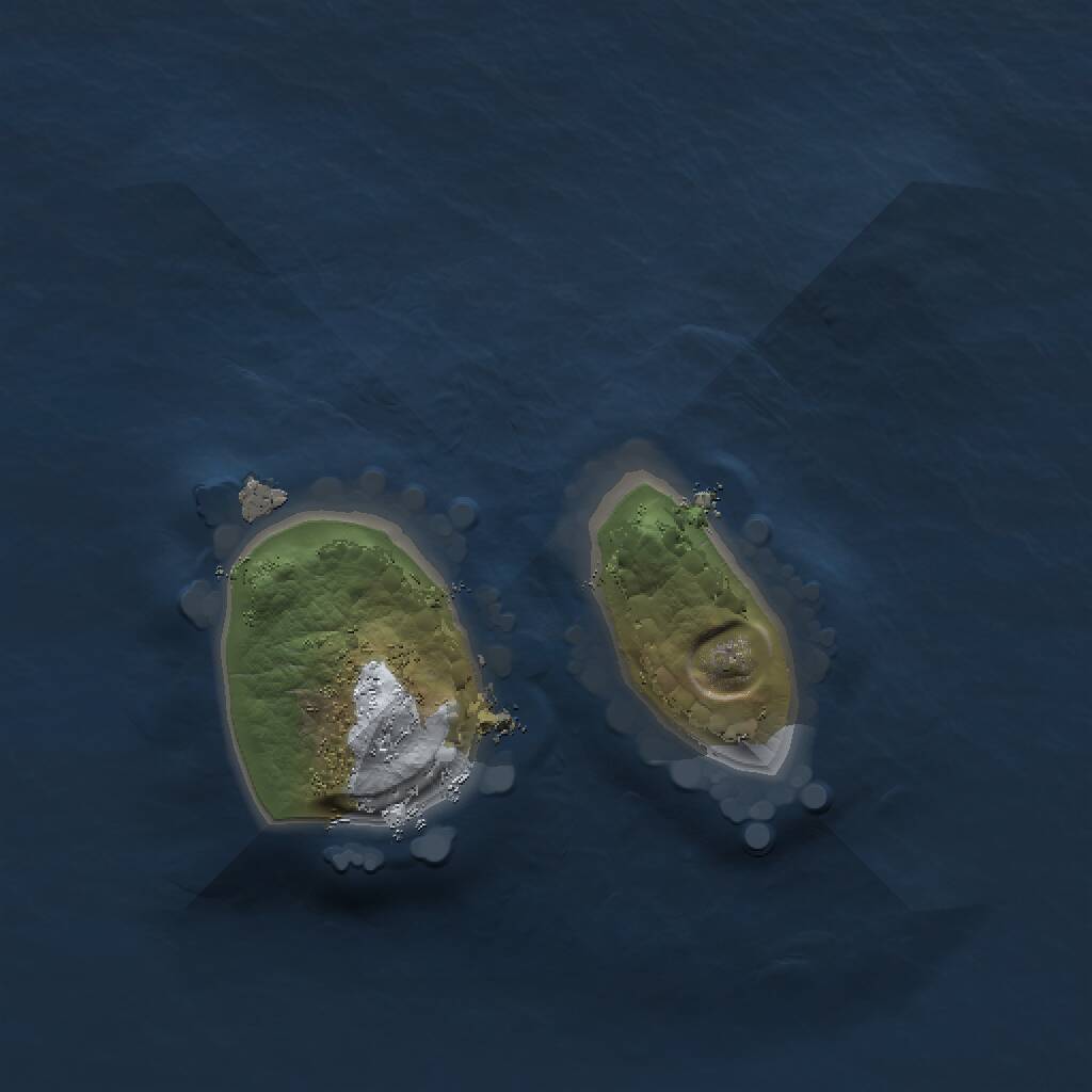 Rust Map: Procedural Map, Size: 1250, Seed: 771946, 1 Monuments