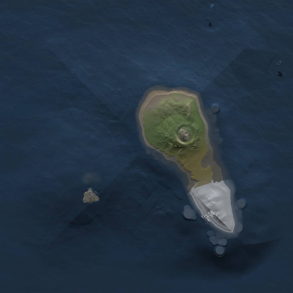 Rust Map: Procedural Map, Size: 1000, Seed: 48948189, 1 Monuments