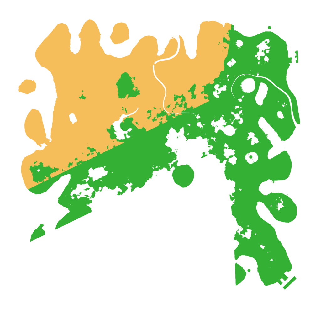 Biome Rust Map: Procedural Map, Size: 4000, Seed: 403409