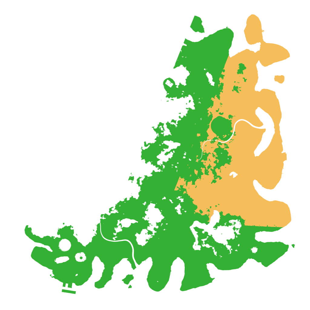 Biome Rust Map: Procedural Map, Size: 4500, Seed: 251701824