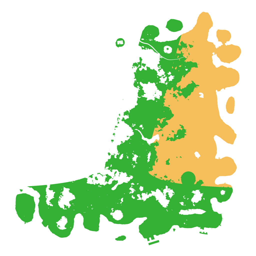 Biome Rust Map: Procedural Map, Size: 4750, Seed: 21098649